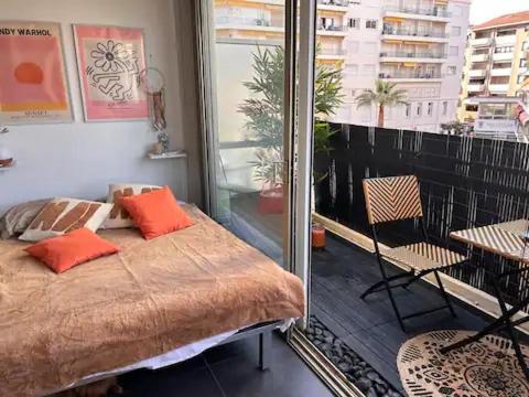Elegant T2 Clim & Balcon - Plein Centre Cannes Eksteriør bilde
